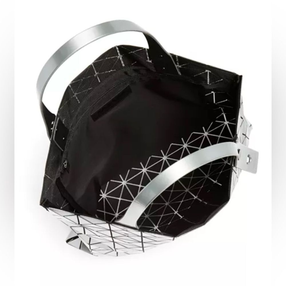NWT Bao bao Issey Miyake Prism Tote silver - Picture 7 of 16